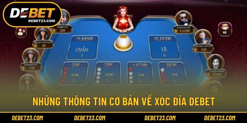 Những thông tin cơ bản về xóc đĩa Debet