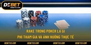 Rake Trong Poker Là Gì - Phí Tham Gia Và Ảnh Hưởng Thực Tế